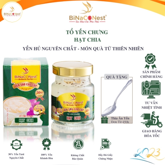 TỔ YẾN CHƯNG HẠT CHIA