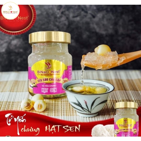 TỔ YẾN CHƯNG HẠT SEN 70ml