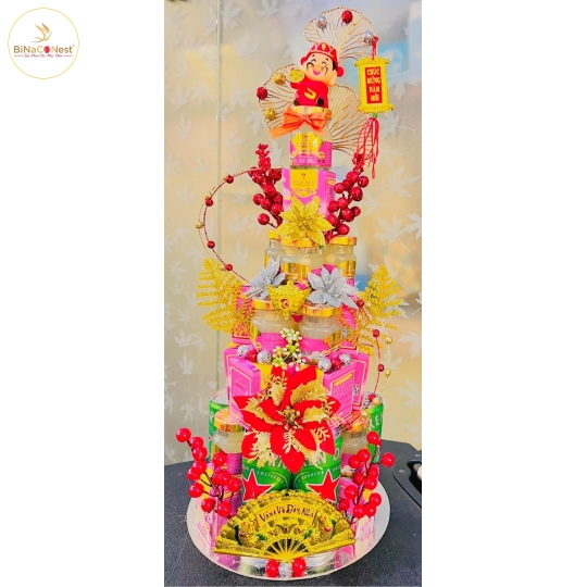 THÁP QUÀ YẾN 8 TẦNG