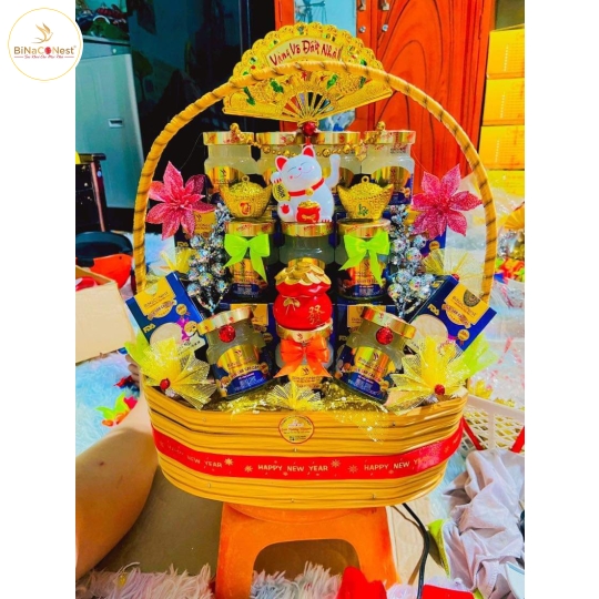 GIỎ QUÀ TẶNG TẾT  loại 3