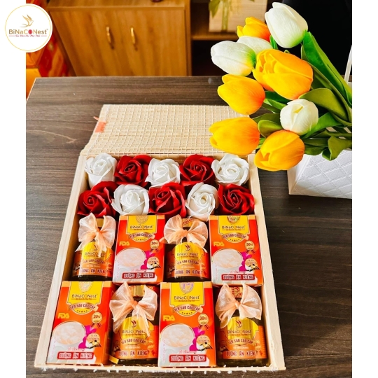 SET QUÀ  HỘP GỖ 