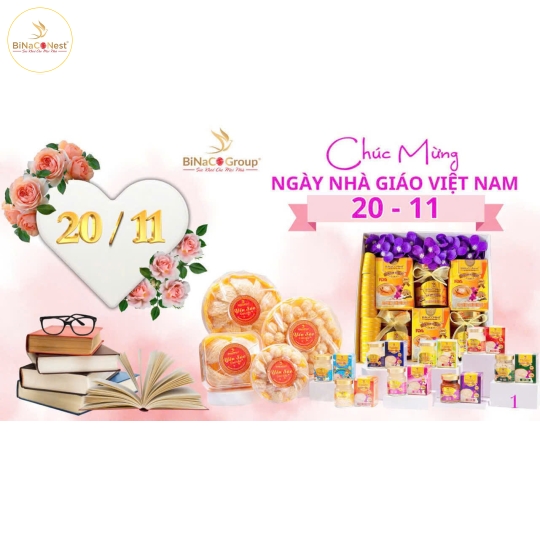 GIỎ QUÀ YẾN NGÀY 20.11