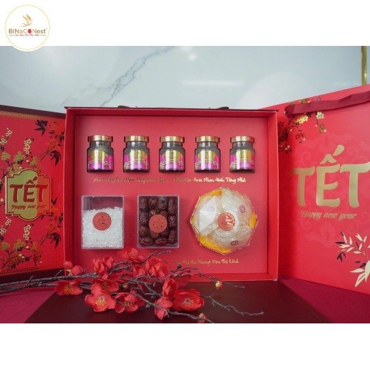 HỘP QUÀ TẾT MIX  YẾN THÔ TINH CHẾ 